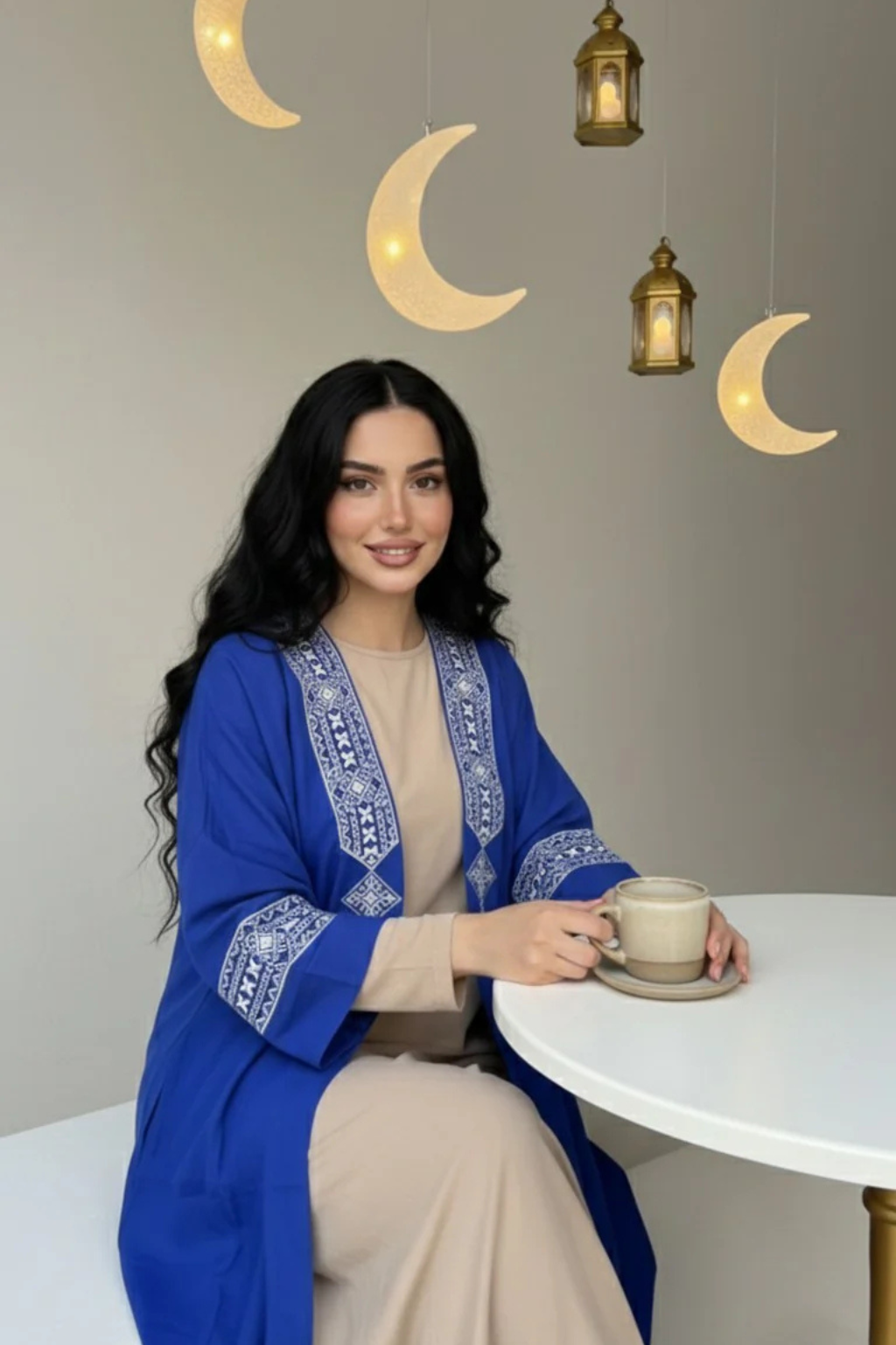 Embroidered Kaftan for Women | Basic Wear Club Egypt