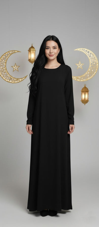 Essential Long Sleeve under Kaftan Maxi Dress