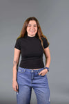 FlexFit Cotton Lycra Body Top Short Sleeves