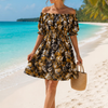 Rayon Cotton Mini Dress | Basic Wear Club