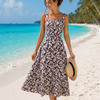 Floral Rayon Cotton Sleeveless Maxi Dress | Basic Wear Club