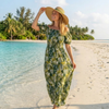 Floral Short Sleeve Maxi Dress | Basic Wear Club