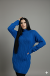 Cable Knit Turtleneck Sweater