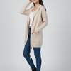 Open Front Hooded Cardigan