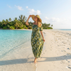 Floral Short Sleeves Maxi Dress