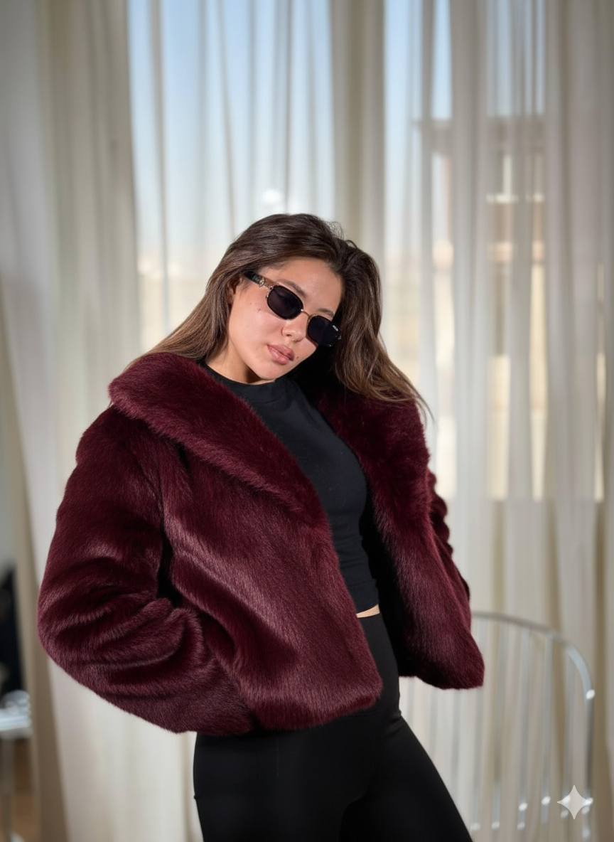 Faux Fur Jacket – Luxurious and Stylish