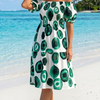 Basic Wear Club | Basic Flory Short Sleeves Mini Dress | Summer Dress for Women