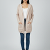 Open Front Hooded Cardigan