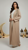 Pure Turkish Textured Kaftan Outerwear