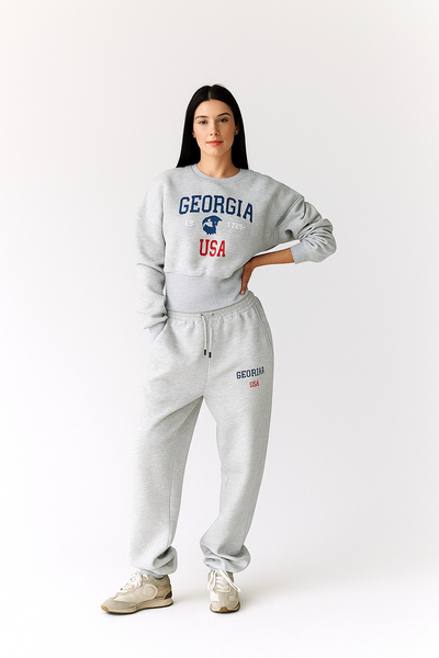 Georgia USA Sweatshirt & Jogger Set