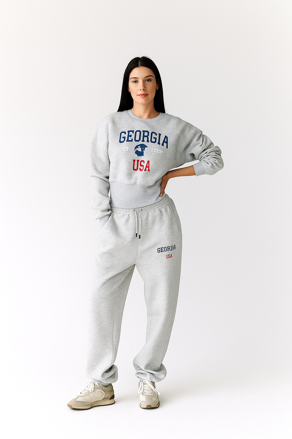 Georgia USA Sweatshirt & Jogger Set