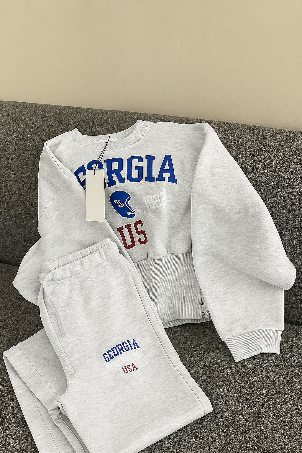 Georgia USA Sweatshirt & Jogger Set