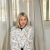 Leopard Print Faux Fur Jacket – Chic and Luxurious