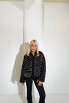 Leopard Print Faux Fur Jacket – Chic and Luxurious