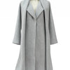 Wool-Blend Coat – Classic Minimalist Elegance