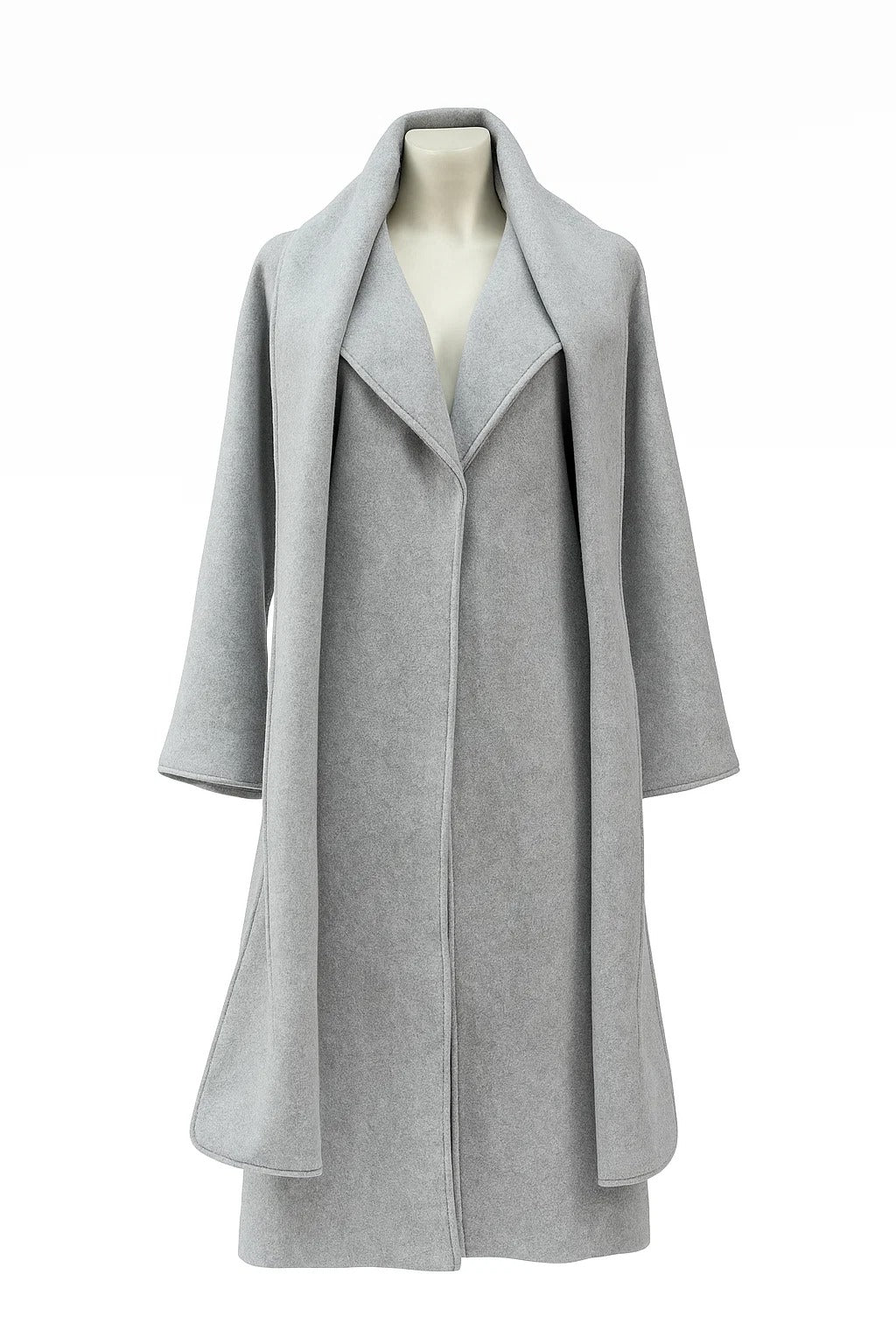 Wool-Blend Coat – Classic Minimalist Elegance