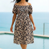 Mini Floral Rayon Cotton Dress | Basic Wear Club