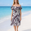 Mini Floral Rayon Cotton Dress | Basic Wear Club