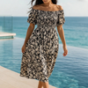Mini Floral Rayon Cotton Dress | Basic Wear Club
