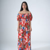 Mixed Floral Maxi Dress | Basic Wear Club
