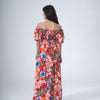 Mixed Floral Maxi Dress | Basic Wear Club