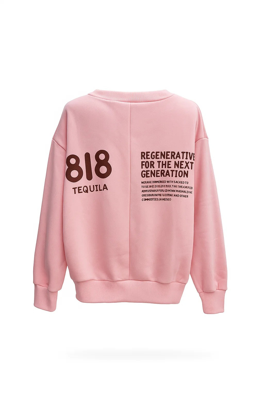 Pink Off-Shoulder Sweatshirt