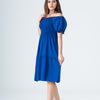 Plain Short Sleeve Mini Dress | Basic Wear Club