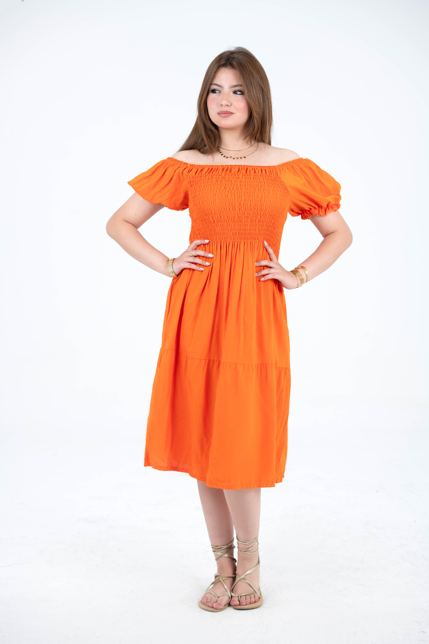Plain Short Sleeve Mini Dress | Basic Wear Club