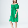 Plain Short Sleeve Mini Dress | Basic Wear Club