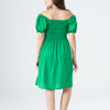 Plain Short Sleeve Mini Dress | Basic Wear Club