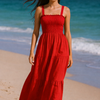 Plain Sleeveless Maxi Dress | Basic Wear Club