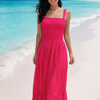 Plain Sleeveless Maxi Dress | Basic Wear Club