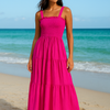 Plain Sleeveless Maxi Dress | Basic Wear Club