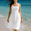 Plain Sleeveless Mini Dress | Basic Wear Club