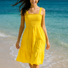 Plain Sleeveless Mini Dress | Basic Wear Club