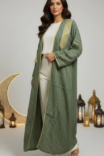 Pure Turkish Textured Kaftan | Basic Wear Club Egypt