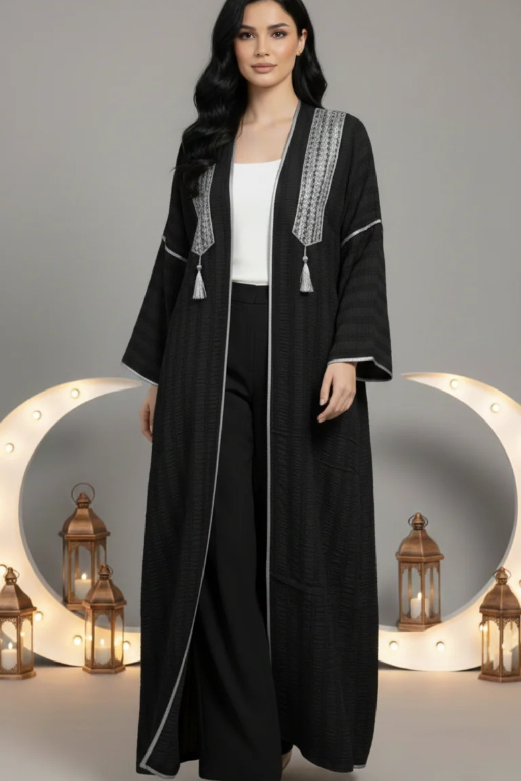 Pure Turkish Textured Kaftan | Basic Wear Club Egypt
