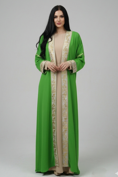 Royal Embroidered Long Cardigan | Basic Wear Club Egypt
