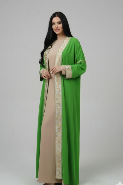 Royal Embroidered Long Cardigan | Basic Wear Club Egypt