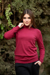 High Neck Cotton Knit Basic