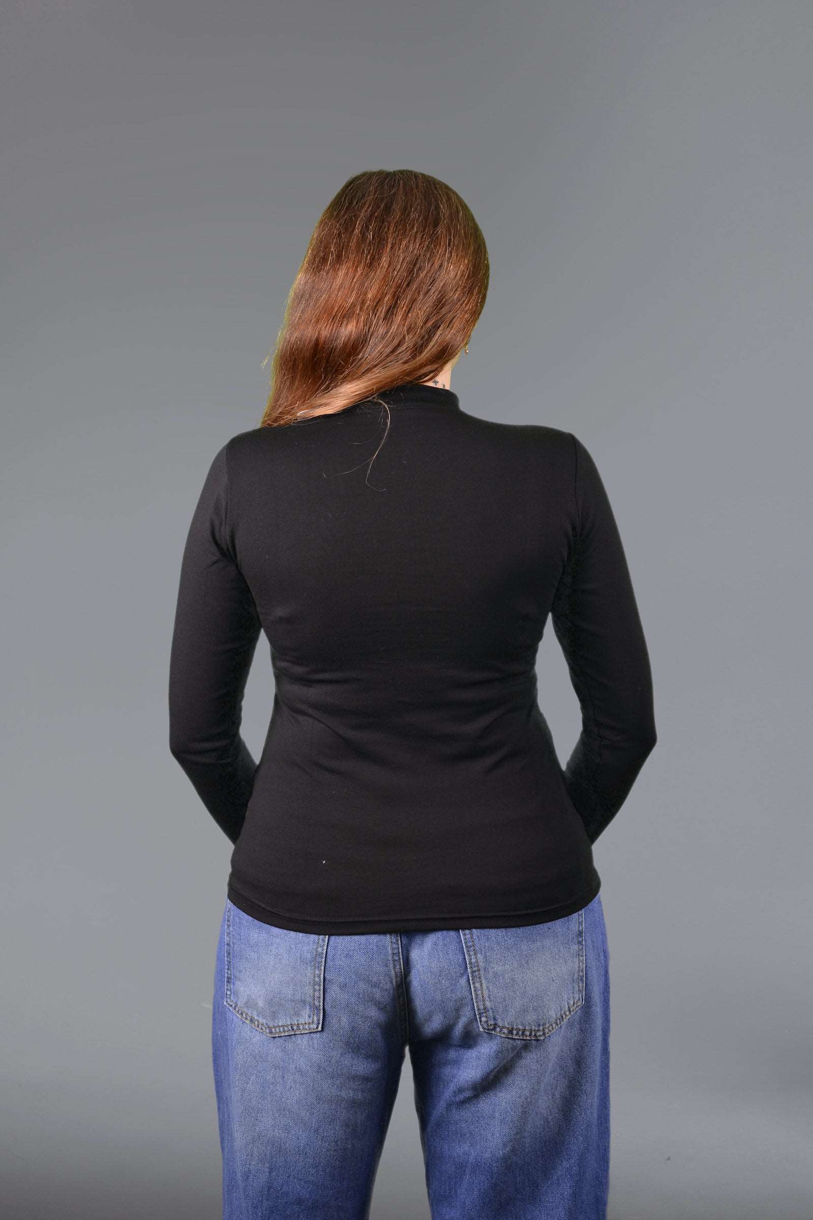  SmoothFit Long Sleeve Cotton Lycra Top