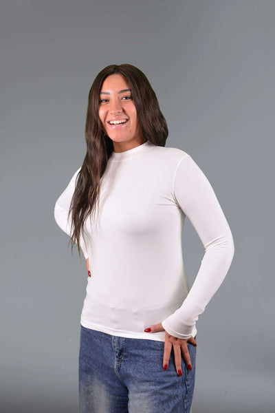  SmoothFit Long Sleeve Cotton Lycra Top