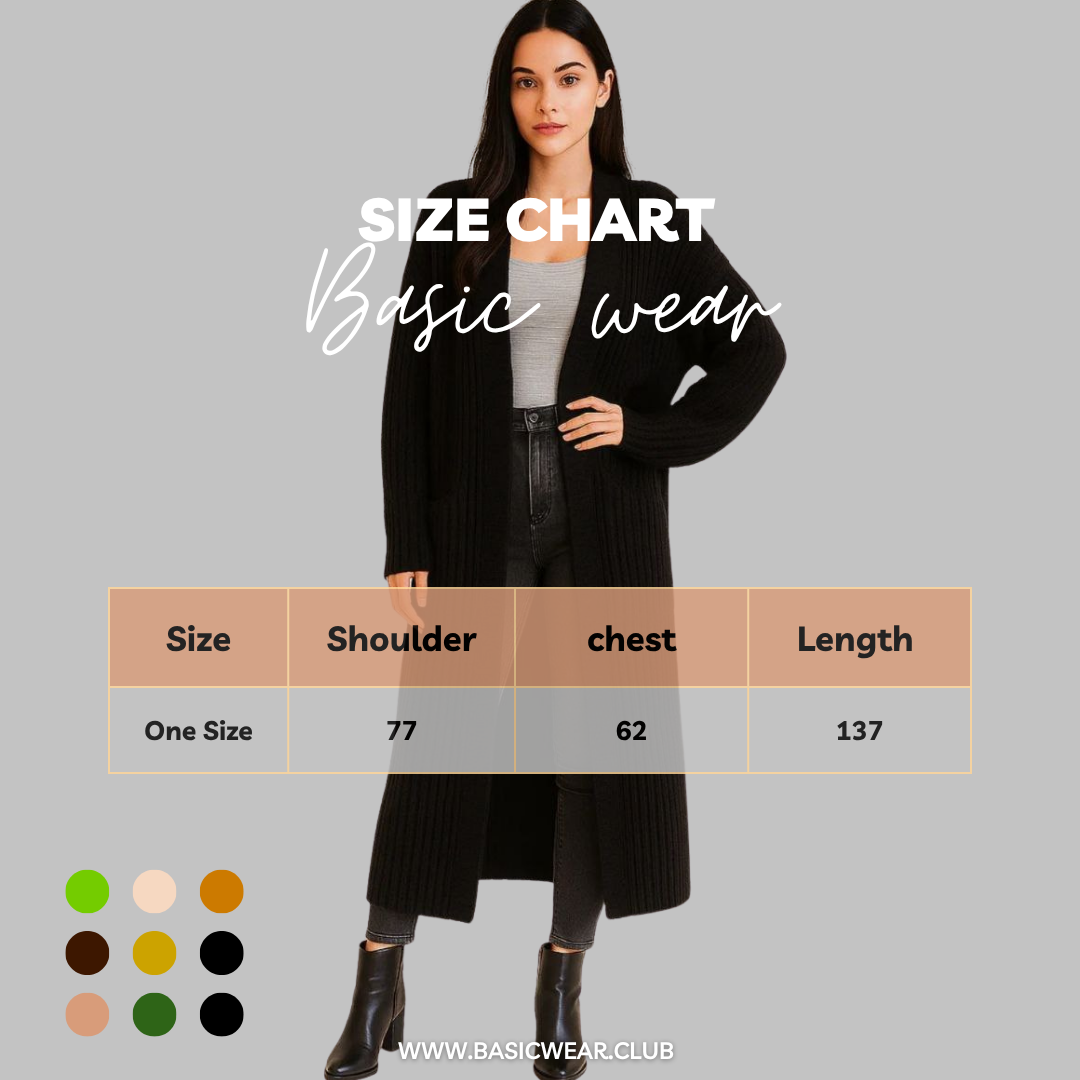 Cozy Oversized Knit Cardigan