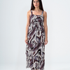 Flory Rayon Cotton camouflage Sleeveless Dress