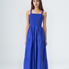 Plain Rayon Sleeveless Maxi Dress