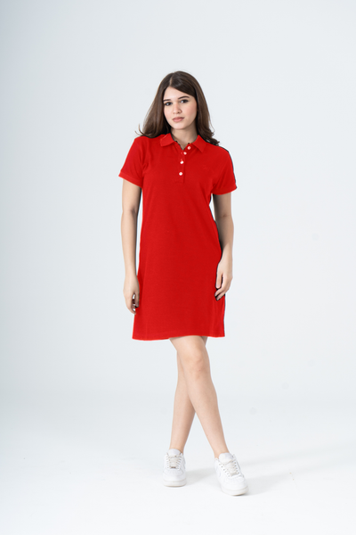 Cotton Polo Tennis Dress