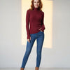 Turtleneck Knit Basic Sweater