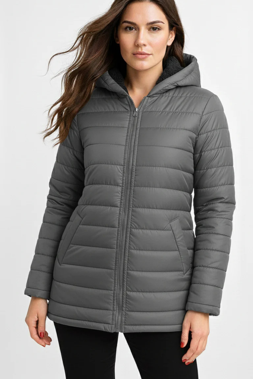 Waterproof Puffer Jacket for Women | Basic Wear Club Egypt