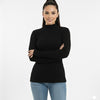 Turtleneck Knit Basic Sweater