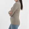Turtleneck Knit Basic Sweater